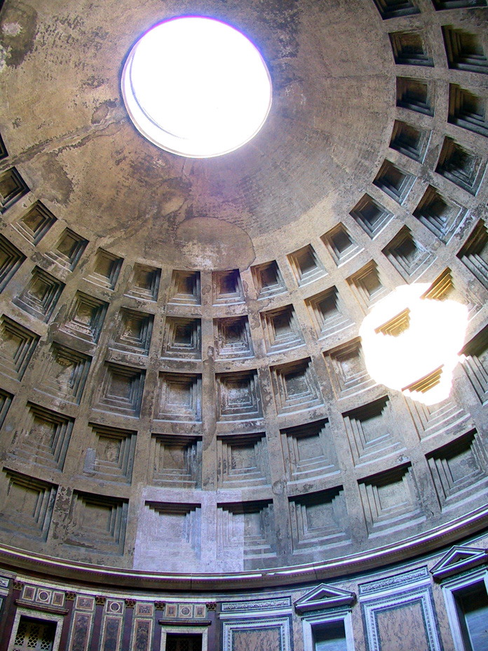 715-1740 - Pantheon - dome & oculus