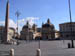 730-1766 - Roma - Piazza del Popolo - twins S. Maria in Montesanto & S. Maria dei Miracoli