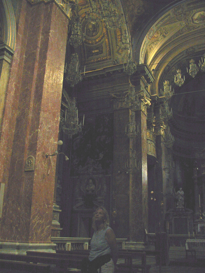 918-1878 - Roma - Trastevere - S Maria della Scala - nave & transept